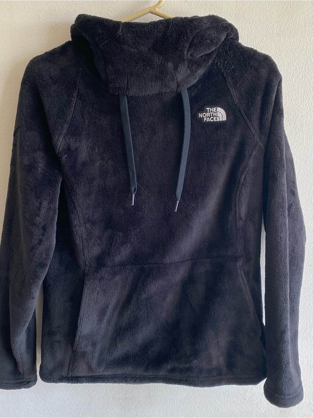 The North Face Men’s Black Plush Crewneck Hoodie